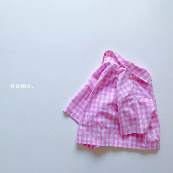 NAMS - Korean Children Fashion - #childofig - Check Summer Shirt - 4