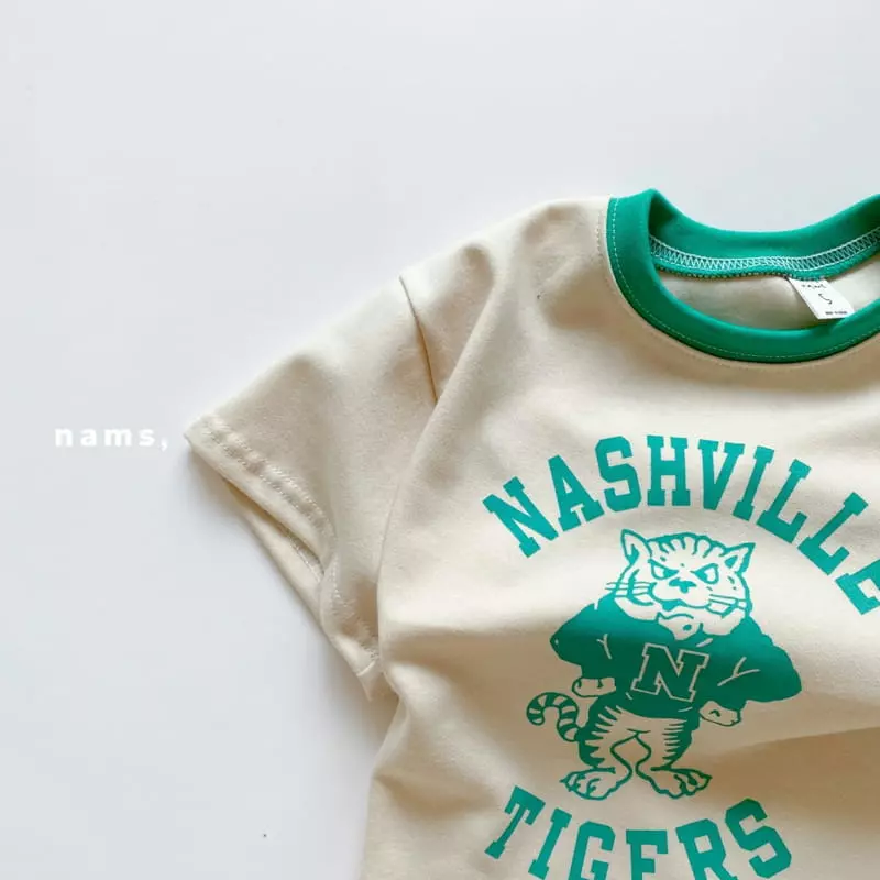 NAMS - Korean Children Fashion - #designkidswear - Tiger Top Bottom Set - 8