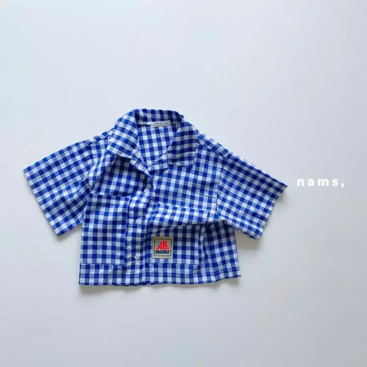 NAMS - Korean Children Fashion - #designkidswear - Check Summer Shirt - 5