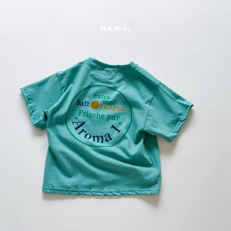 NAMS - Korean Children Fashion - #designkidswear - Orange Box Tee - 4