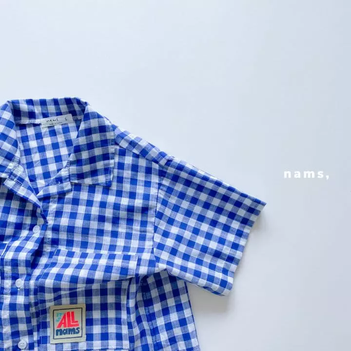 NAMS - Korean Children Fashion - #discoveringself - Check Summer Shirt - 6