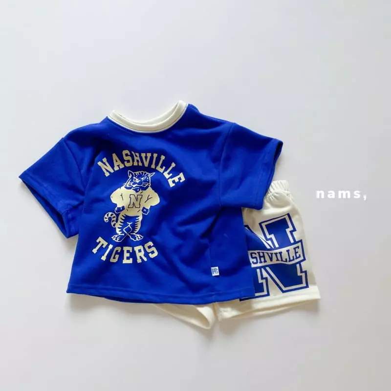 NAMS - Korean Children Fashion - #fashionkids - Tiger Top Bottom Set - 10