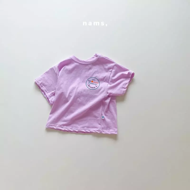 NAMS - Korean Children Fashion - #kidsshorts - Orange Box Tee - 6
