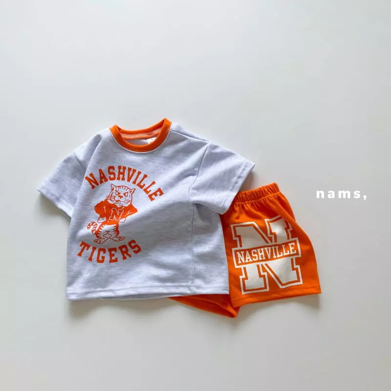 NAMS - Korean Children Fashion - #minifashionista - Tiger Top Bottom Set