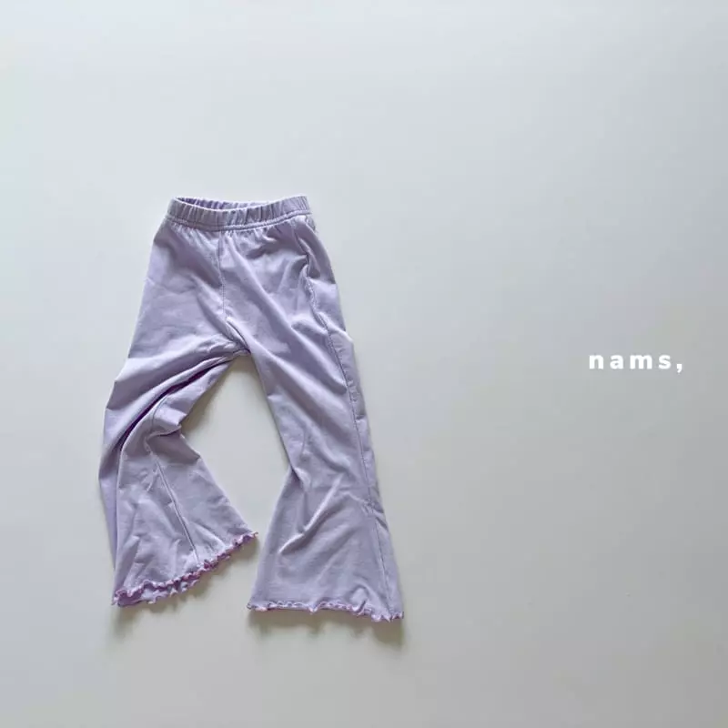 NAMS - Korean Children Fashion - #prettylittlegirls - Modal Lala Bootscut Pants - 3