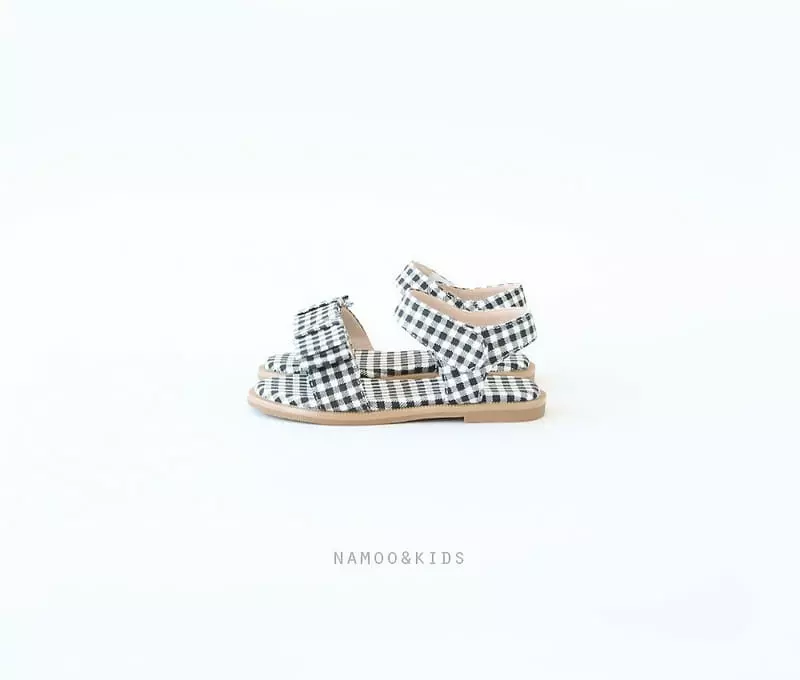 Namoo & Kids - Korean Children Fashion - #Kfashion4kids - Joy Check Sandals - 7