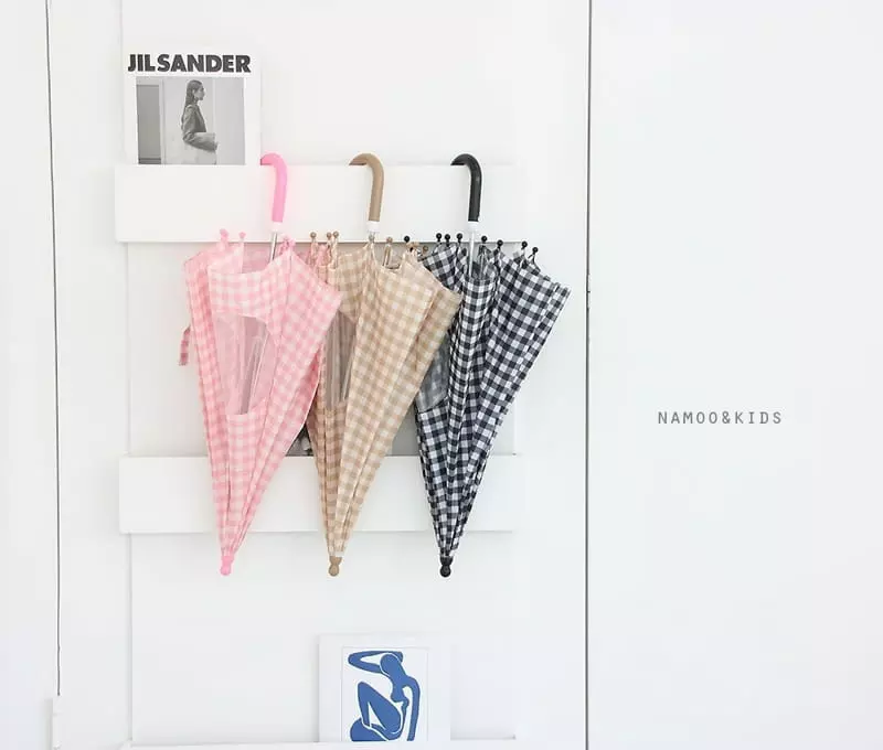 Namoo & Kids - Korean Children Fashion - #childrensboutique - Check Umbrella