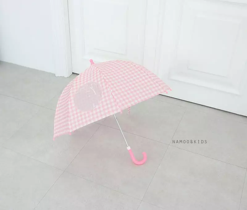 Namoo & Kids - Korean Children Fashion - #discoveringself - Check Umbrella - 3