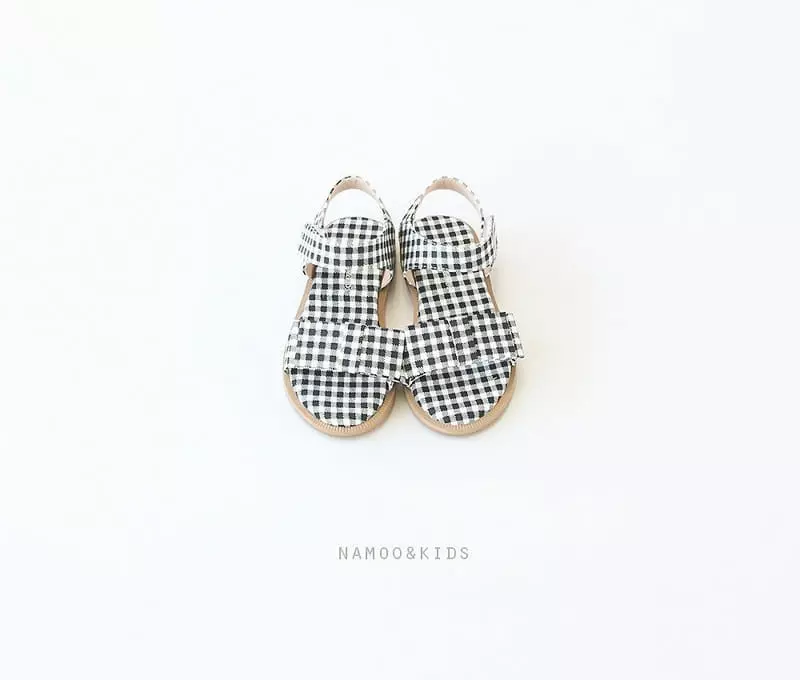Namoo & Kids - Korean Children Fashion - #kidsstore - Joy Check Sandals - 5
