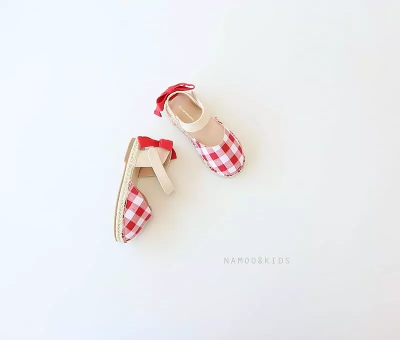 Namoo & Kids - Korean Children Fashion - #magicofchildhood - Lila Ribbon Sandals