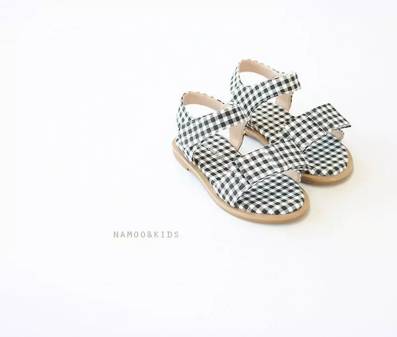 Namoo & Kids - Korean Children Fashion - #magicofchildhood - Joy Check Sandals - 9