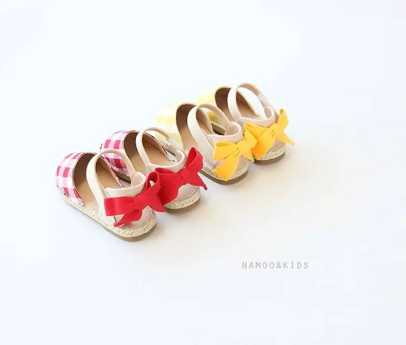Namoo & Kids - Korean Children Fashion - #prettylittlegirls - Lila Ribbon Sandals - 3