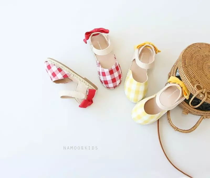 Namoo & Kids - Korean Children Fashion - #prettylittlegirls - Lila Ribbon Sandals - 4