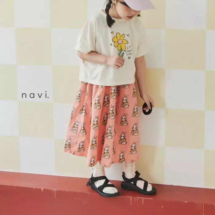 Navi - Korean Children Fashion - #Kfashion4kids - Delling Crop Tee - 5