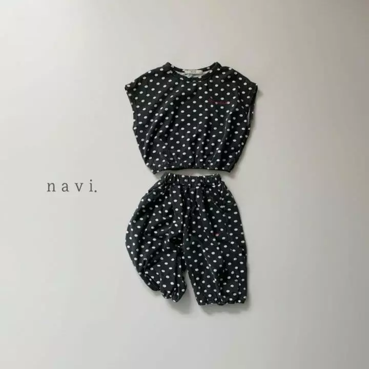 Navi - Korean Children Fashion - #childrensboutique - Dot Pants - 8