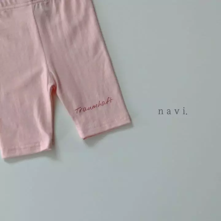Navi - Korean Children Fashion - #childrensboutique - Half Leggings - 6