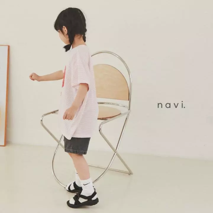 Navi - Korean Children Fashion - #designkidswear - Nine Long Tee - 7