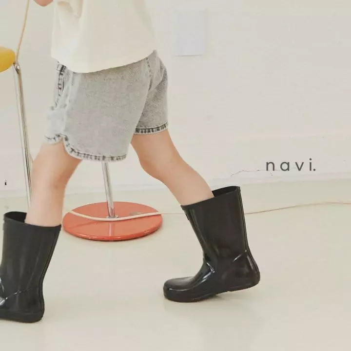 Navi - Korean Children Fashion - #fashionkids - Pocket Jeans - 8