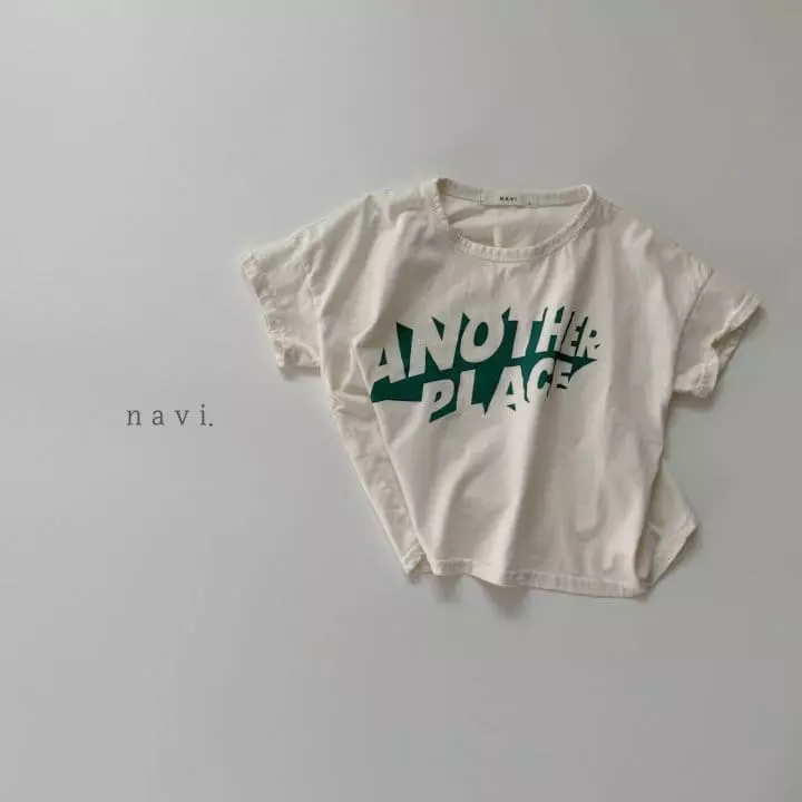 Navi - Korean Children Fashion - #kidsshorts - Another Tee