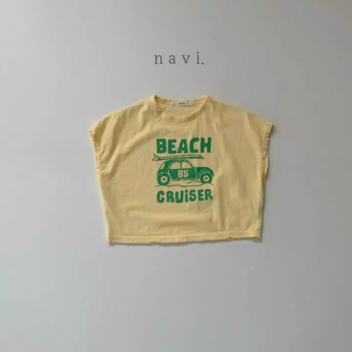 Navi - Korean Children Fashion - #kidzfashiontrend - Beach Tee
