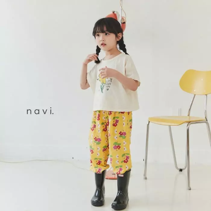 Navi - Korean Children Fashion - #kidsstore - Delling Crop Tee - 4