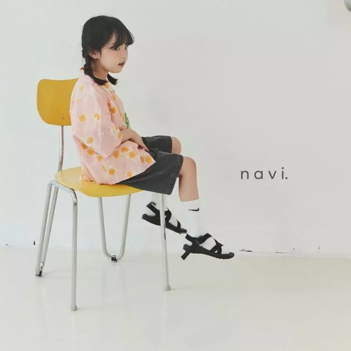 Navi - Korean Children Fashion - #kidzfashiontrend - Pappy Denim Jeans - 3