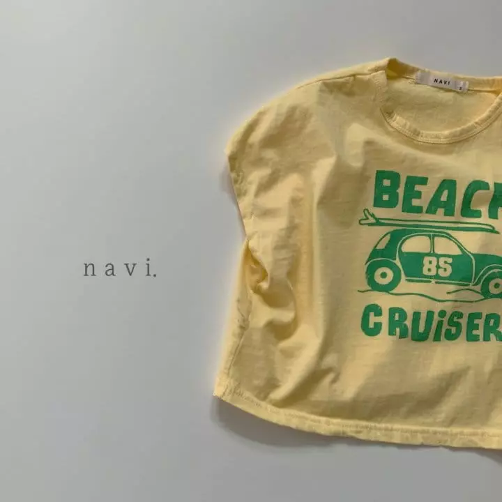 Navi - Korean Children Fashion - #littlefashionista - Beach Tee - 3