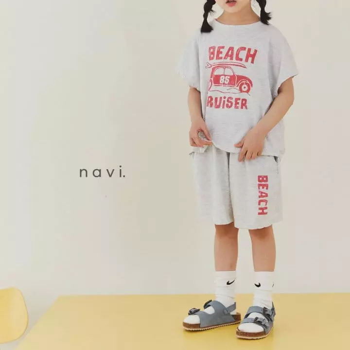Navi - Korean Children Fashion - #magicofchildhood - Beach Tee - 2