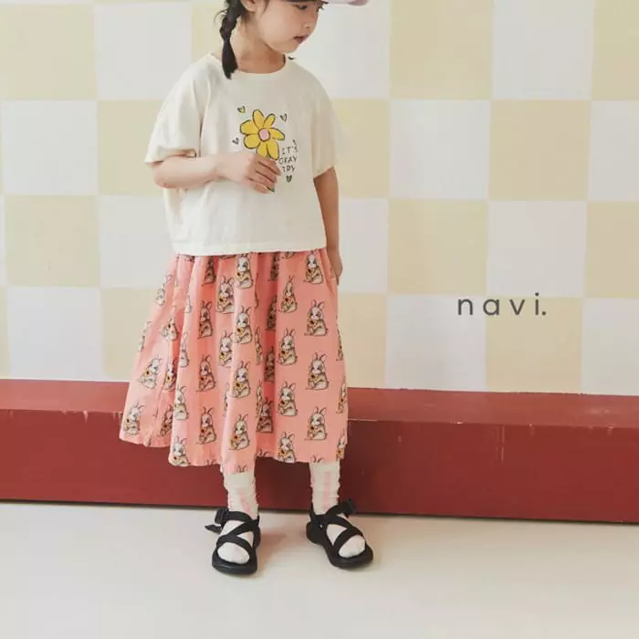 Navi - Korean Children Fashion - #magicofchildhood - Delling Crop Tee - 7