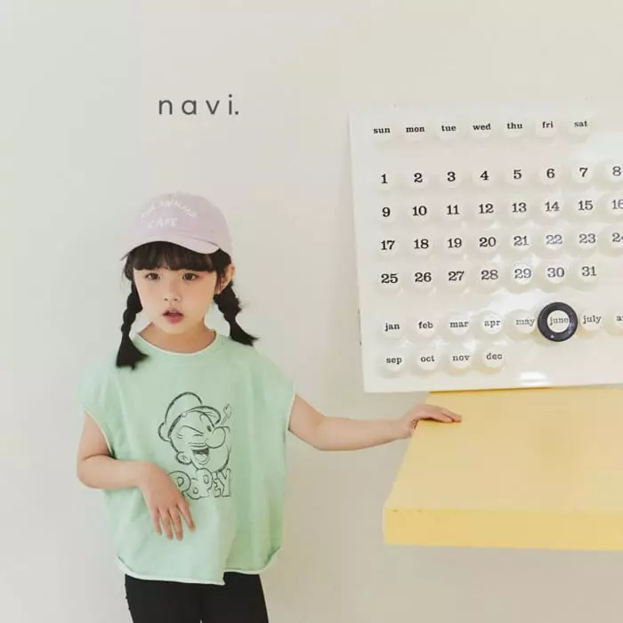 Navi - Korean Children Fashion - #littlefashionista - Ppobbai Sleeveless - 4
