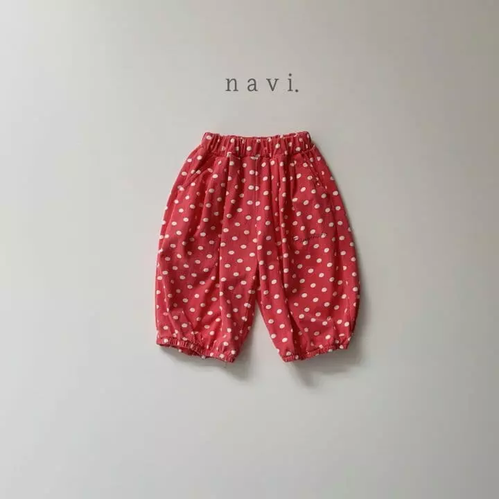 Navi - Korean Children Fashion - #magicofchildhood - Dot Pants