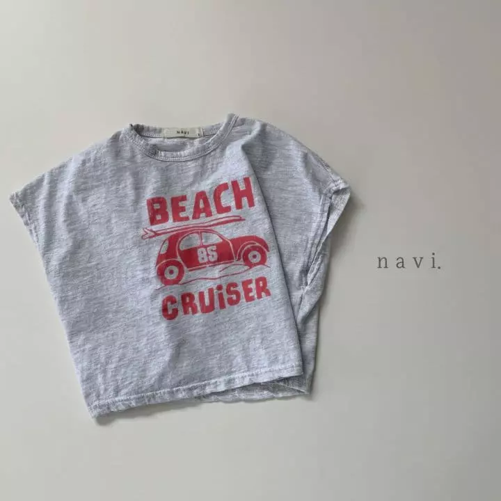 Navi - Korean Children Fashion - #minifashionista - Beach Tee - 5