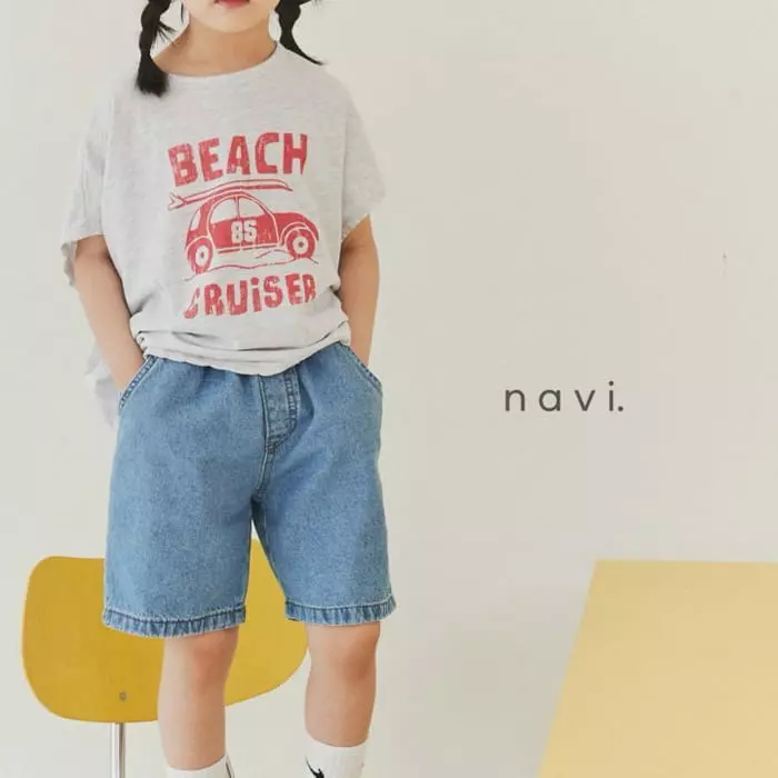 Navi - Korean Children Fashion - #minifashionista - Pappy Denim Jeans - 7