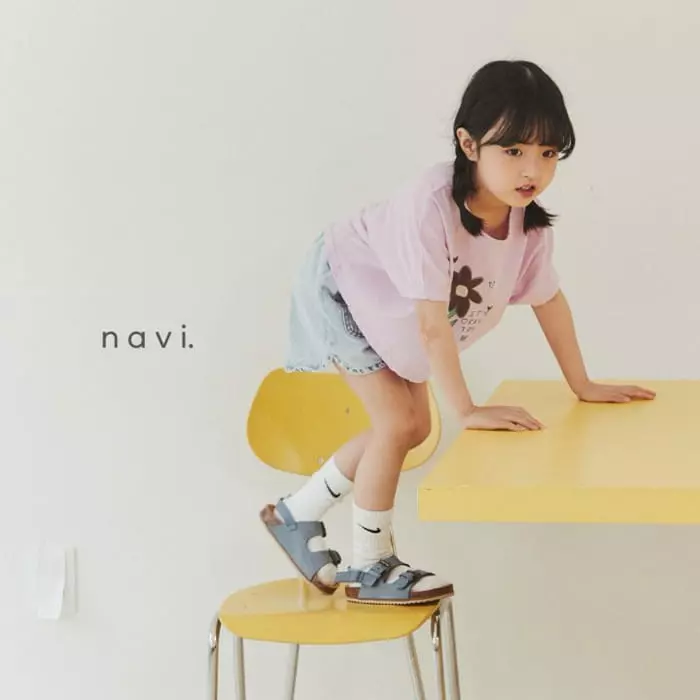 Navi - Korean Children Fashion - #prettylittlegirls - Delling Crop Tee - 9