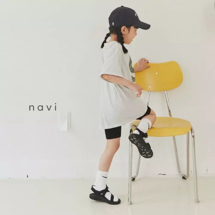 Navi - Korean Children Fashion - #stylishchildhood - Half Leggings - 8