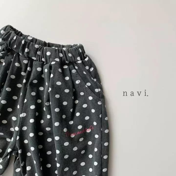 Navi - Korean Children Fashion - #stylishchildhood - Dot Pants - 6