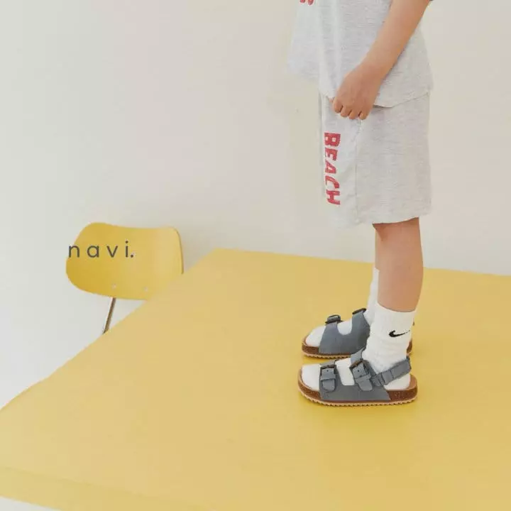 Navi - Korean Children Fashion - #todddlerfashion - Beach Tee - 5