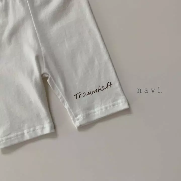 Navi - Korean Children Fashion - #todddlerfashion - Half Leggings - 2