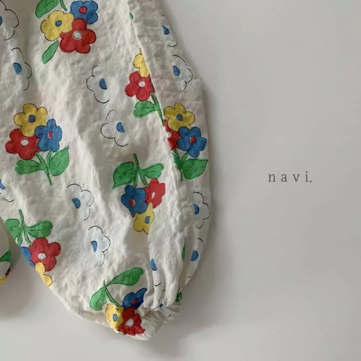 Navi - Korean Children Fashion - #toddlerclothing - Flower Pants - 3