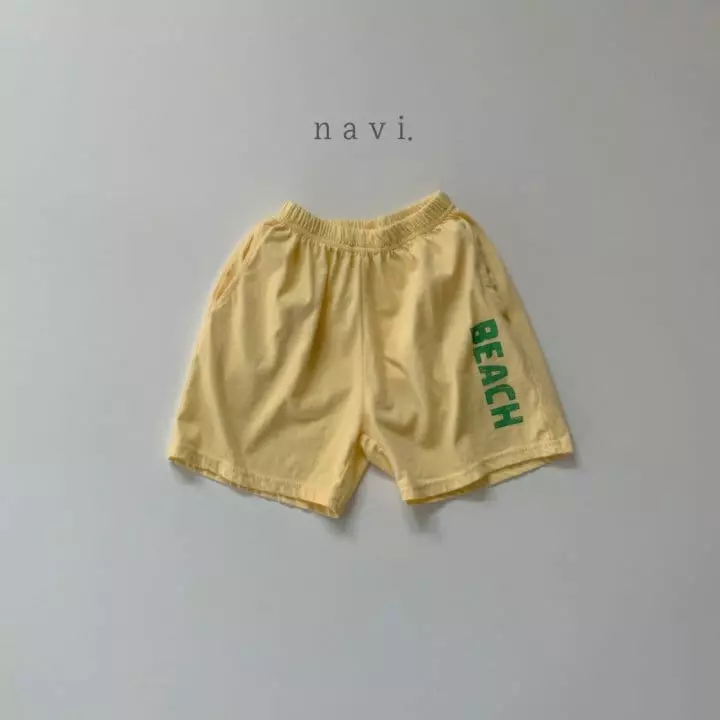 Navi - Korean Children Fashion - #toddlerclothing - Beach Pants