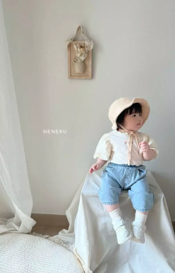 Neneru - Korean Baby Fashion - #babygirlfashion - Bebe Lucy Jeans - 5