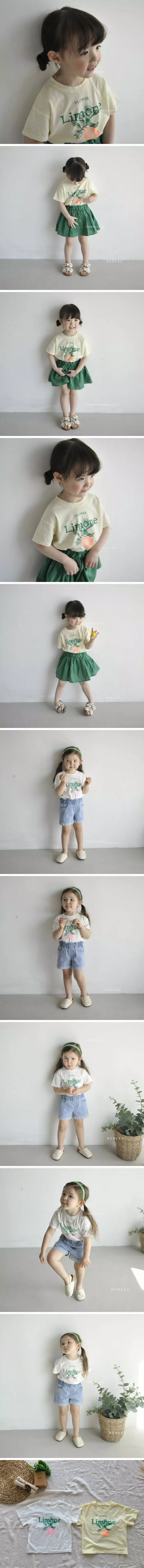 Neneru - Korean Children Fashion - #Kfashion4kids - Lemona Tee