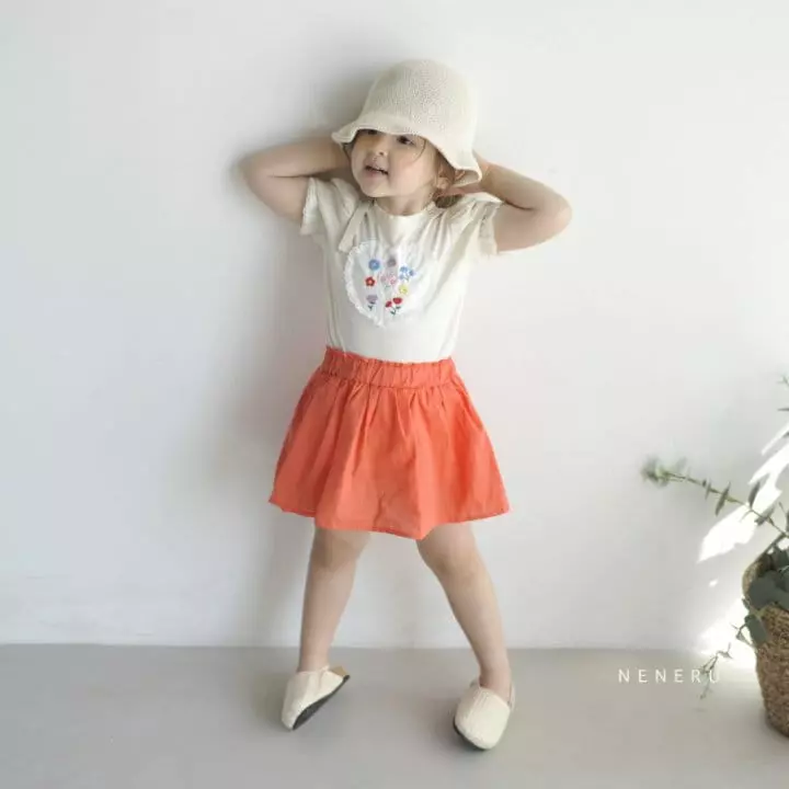 Neneru - Korean Children Fashion - #Kfashion4kids - Salrang Skirt Leggings - 7