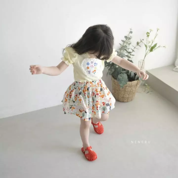 Neneru - Korean Children Fashion - #childofig - Salrang Skirt Leggings - 12