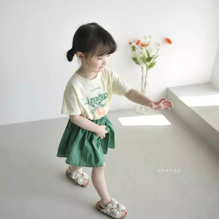 Neneru - Korean Children Fashion - #designkidswear - Salrang Skirt Leggings