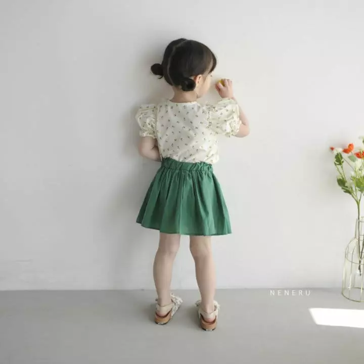Neneru - Korean Children Fashion - #discoveringself - Salrang Skirt Leggings - 2