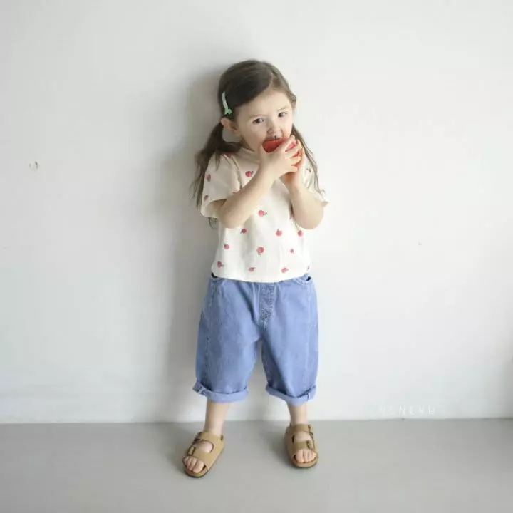 Neneru - Korean Children Fashion - #kidsshorts - Pine Jeans - 3