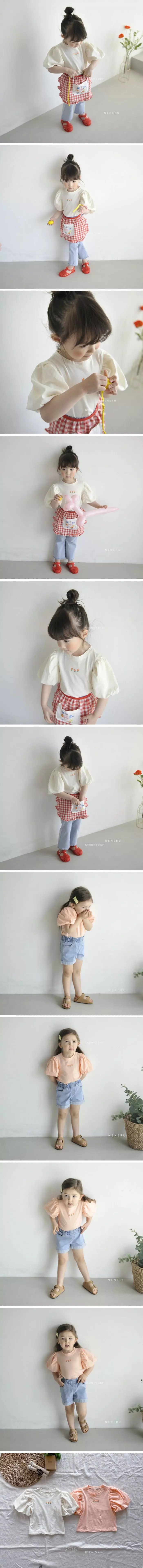 Neneru - Korean Children Fashion - #kidsshorts - Rora Tee