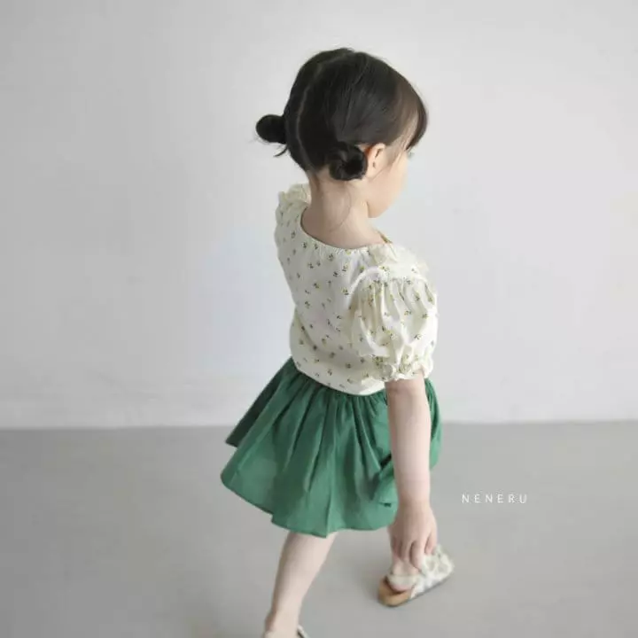 Neneru - Korean Children Fashion - #kidsstore - Salrang Skirt Leggings - 5