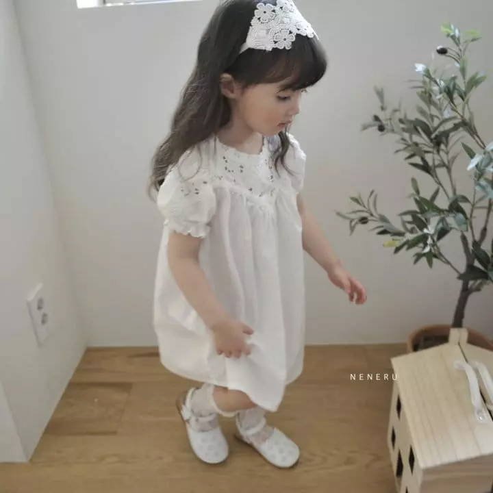 Neneru - Korean Children Fashion - #littlefashionista - Blanc Hiarnband - 5
